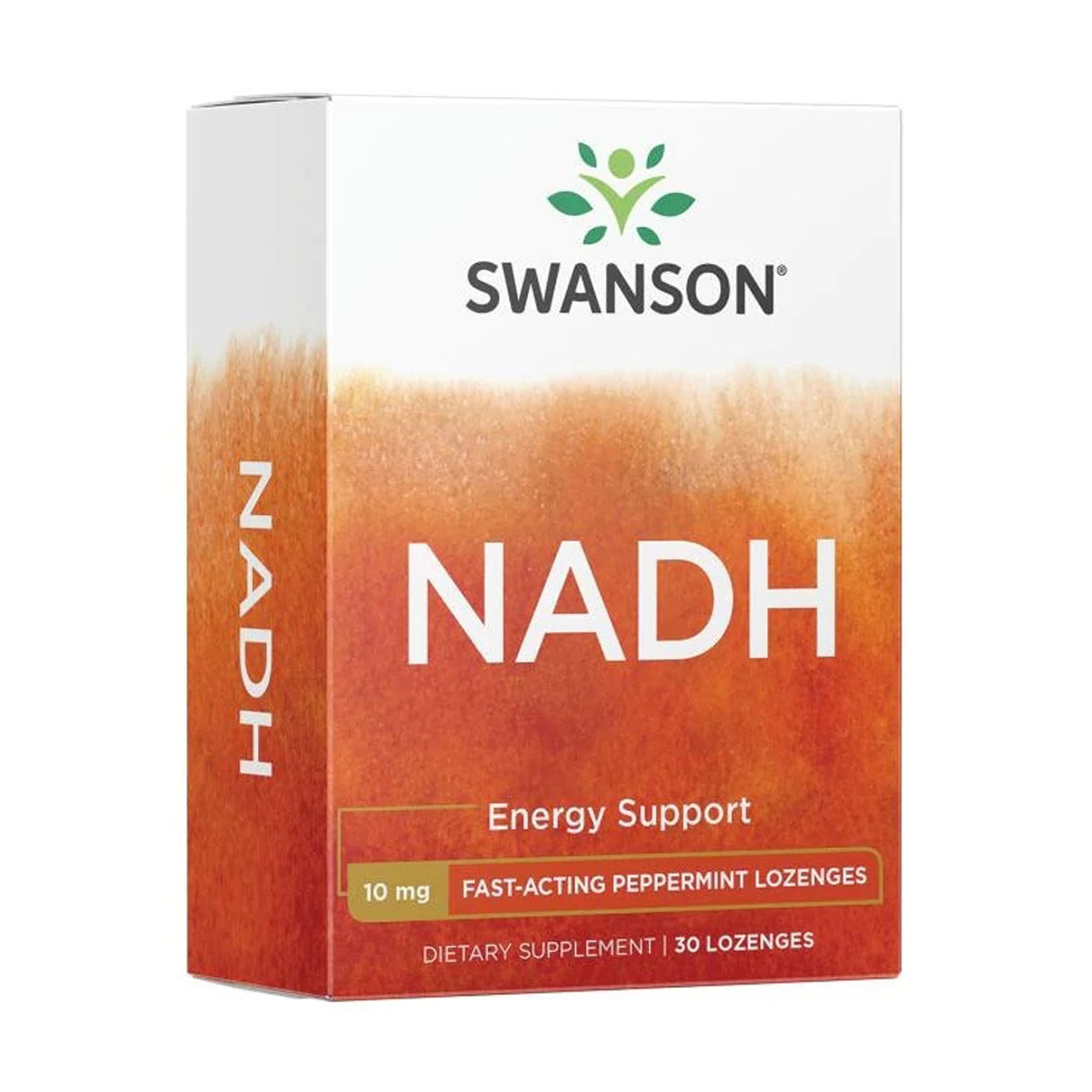 Нікотинамідаденіндинуклеотид Swanson Maximum Strength NADH 10 мг, 30 льодяників